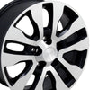 20" Replica Wheel TY11 Fits Toyota Tundra Rim 20x8 Satin Mach'd Wheel