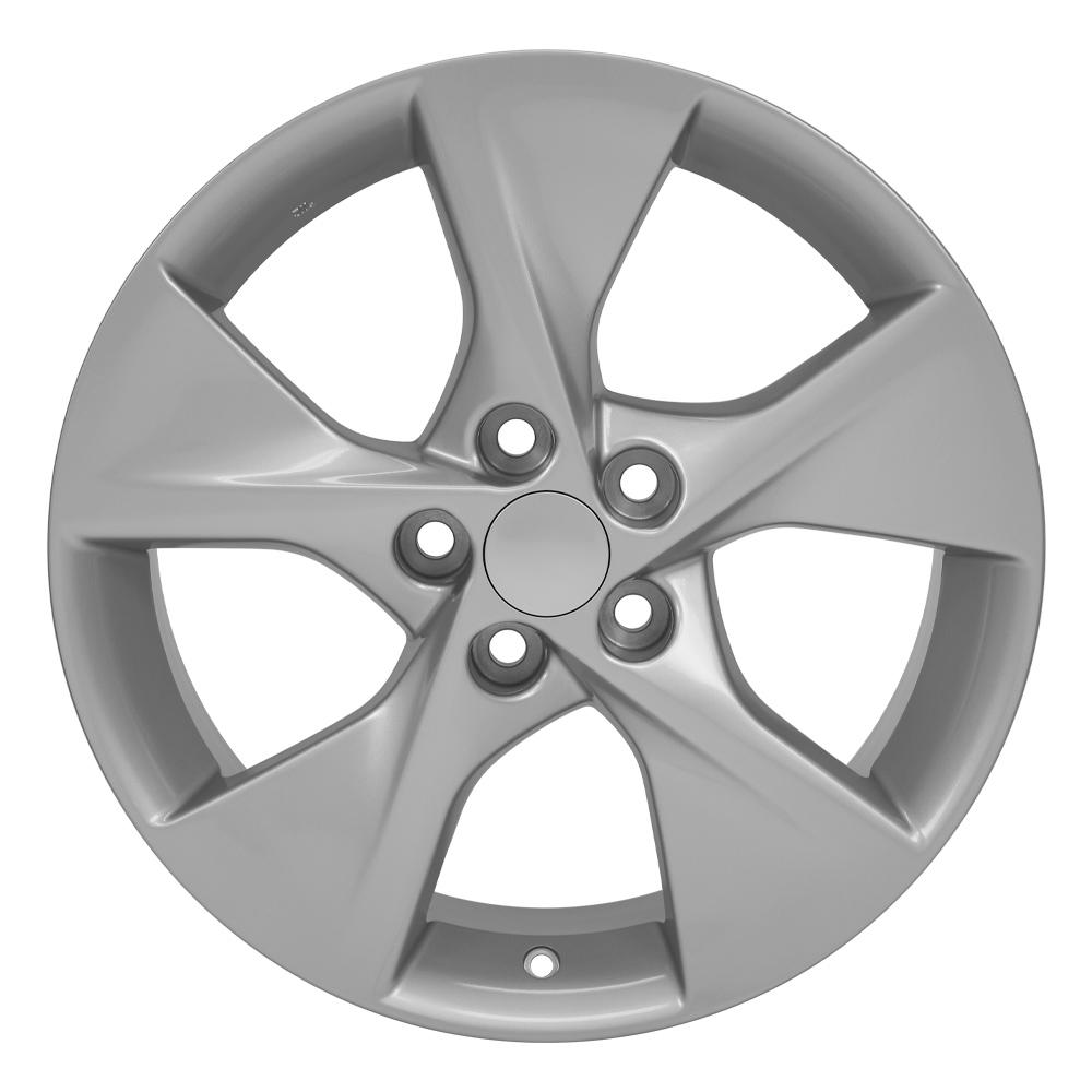 18" Replica Wheel TY12 Fits Toyota Camry Rim 18x7.5 Silver Wheel
