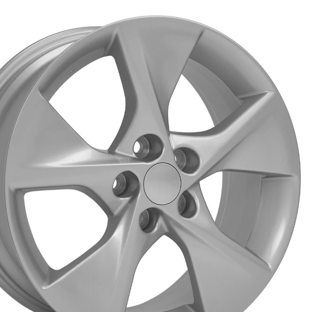 18" Replica Wheel TY12 Fits Toyota Camry Rim 18x7.5 Silver Wheel