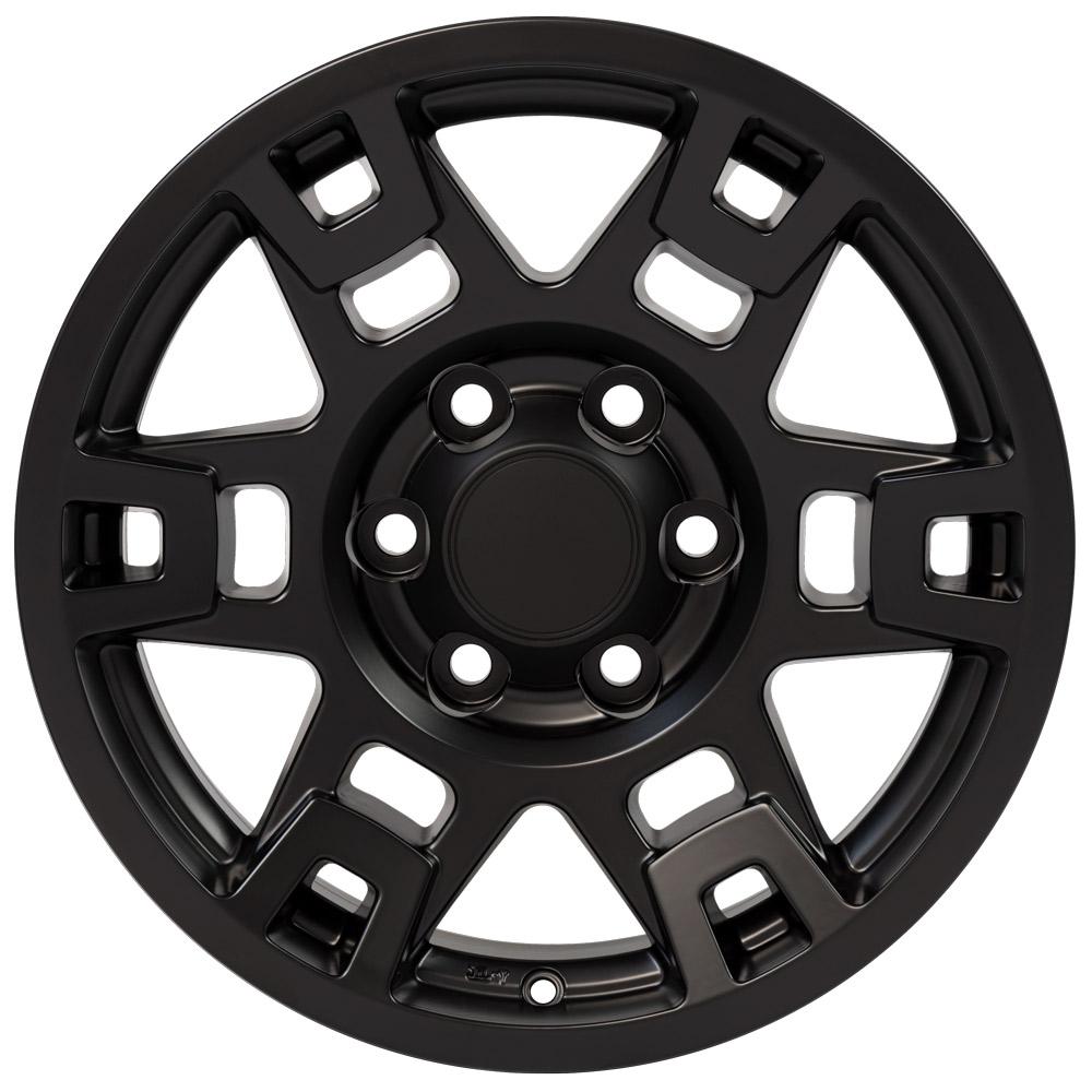 17" Replica Wheel TY16 Fits Toyota 4Runner Rim 17x7 Black Wheel