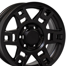 Cargar imagen en el visor de la galería, 17" Replica Wheel TY16 Fits Toyota 4Runner Rim 17x7 Black Wheel