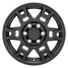17" Replica Wheel fits Toyota 4Runner - TY16B Matte Black 17x7