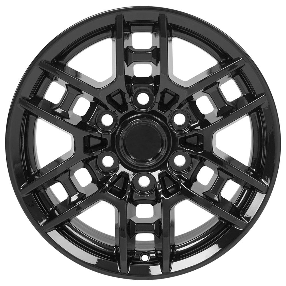 16" Replica Wheel fits Toyota Tacoma TRD - TY17 Black 16x7