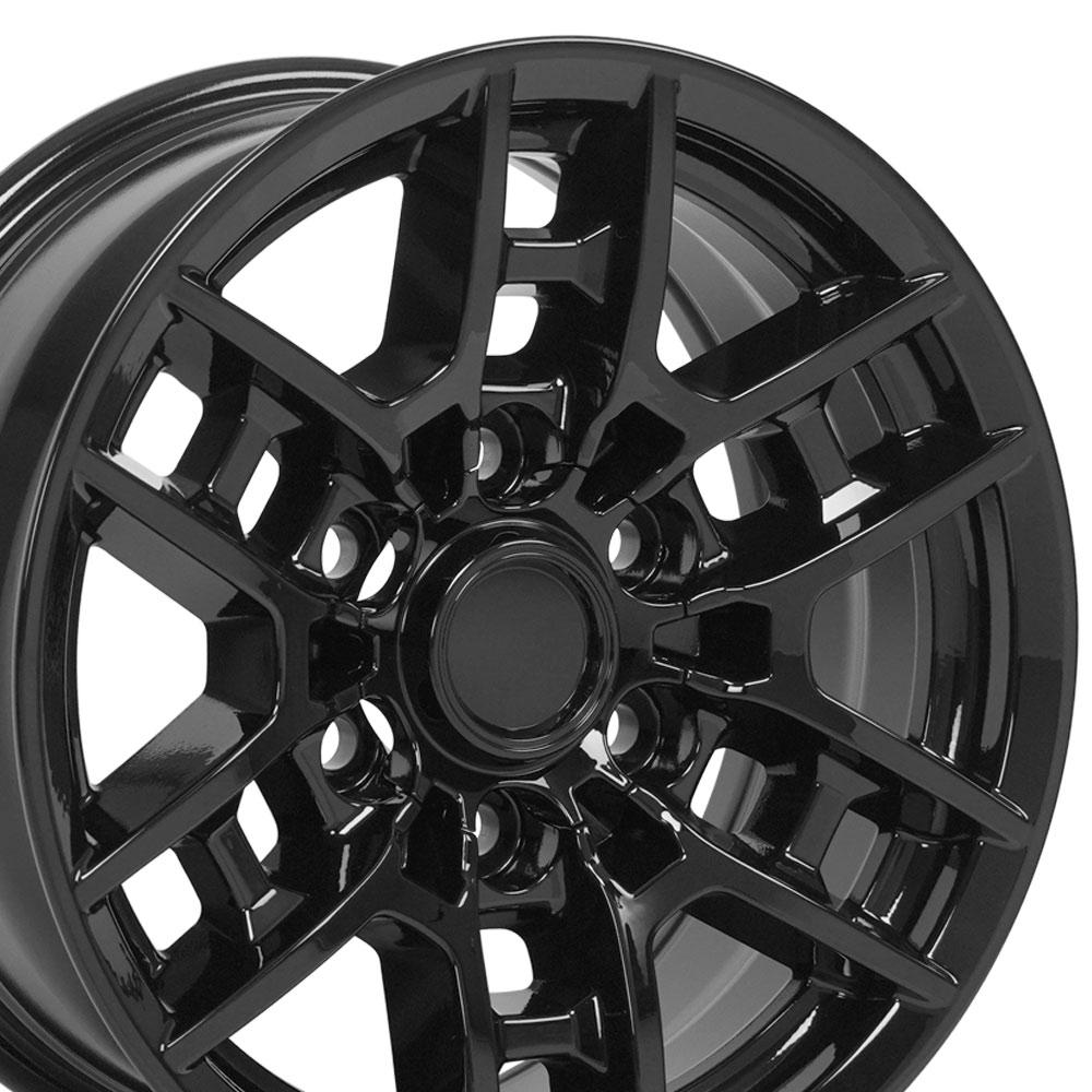 16" Replica Wheel fits Toyota Tacoma TRD - TY17 Black 16x7