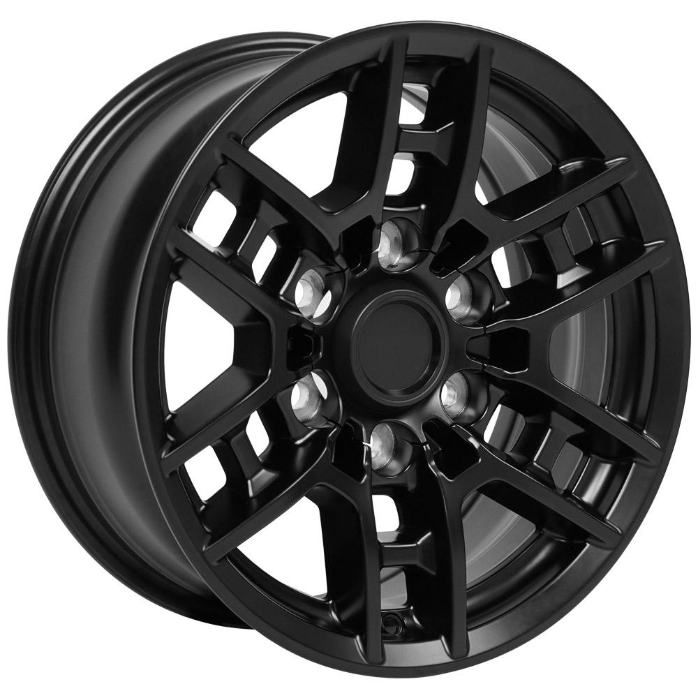 16" Replica Wheel fits Toyota Tacoma TRD - TY17 Satin Black 16x7