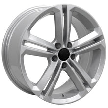 Cargar imagen en el visor de la galería, 18" Replica Wheel VW18 Fits Volkswagen Jetta Rim 18x8 Silver Wheel