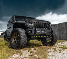 Cargar imagen en el visor de la galería, ORACLE Lighting 2019+ Jeep Wrangler JL Skid Plate w/ Integrated LED Emitters - Clear SEE WARRANTY