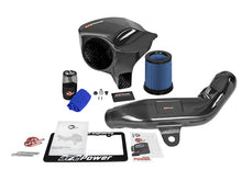 Cargar imagen en el visor de la galería, aFe Black Series CAIS de fibra de carbono con filtro Pro 5R 16-18 BMW M2 (F87) L6-3.0L