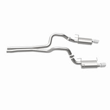 Cargar imagen en el visor de la galería, MagnaFlow 13 Ford Mustang Dual Split Rear Exit Stainless Cat Back Performance Exhaust (Street)