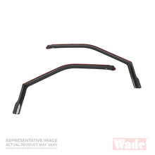 Cargar imagen en el visor de la galería, Westin 2002-2007 Jeep Liberty Wade In-Channel Wind Deflector 2pc - Smoke