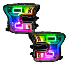 Load image into Gallery viewer, Oracle Ford F-150 15-17 Projector Headlight Halo Kit - ColorSHIFT w/ Simple Controller SEE WARRANTY