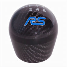 Cargar imagen en el visor de la galería, Ford Racing Focus RS Black Carbon Fiber Shift Knob 6 Speed