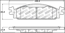 Load image into Gallery viewer, StopTech Performance Brake Pads
