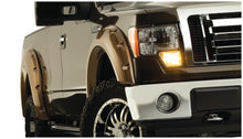 Cargar imagen en el visor de la galería, Bushwacker 09-14 Ford F-150 Styleside Max bolsillo estilo bengalas 4 piezas 67.0/78.8/97.4 pulgadas cama - negro