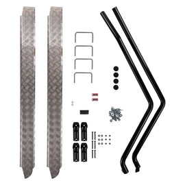 Barandilla lateral y escalón ARB Deluxe 80Ser sin piso