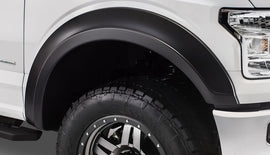 Bushwacker 15-17 Ford F-150 Extend-A-Fender estilo bengalas 2 piezas - negro