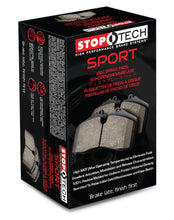 Load image into Gallery viewer, StopTech Performance 14-18 Ford Fiesta Front Brake Pads
