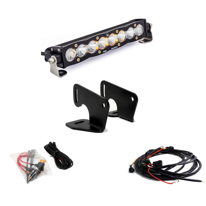 Baja Designs Polaris RZR Pro XP Kit de luces de montaje en capó 10 pulgadas S8