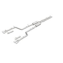 Cargar imagen en el visor de la galería, MagnaFlow Cat-Back, SS, 2.5 pulgadas, cuádruple trasero dividido con punta de 3.5 pulgadas 2015 Dodge Challenger 3.6L V6
