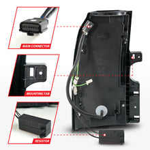 Cargar imagen en el visor de la galería, ANZO 15-20 Chevrolet Tahoe Luces traseras de tubo LED secuenciales, color negro