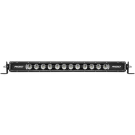 Barra de luz LED de fila única Radiance Plus SR-Series de Rigid Industries de 20 pulgadas con 8 opciones de retroiluminación
