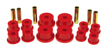 Cargar imagen en el visor de la galería, Prothane 84-99 Jeep Cherokee / Commander Spring &amp; Shackle Bushings - Red