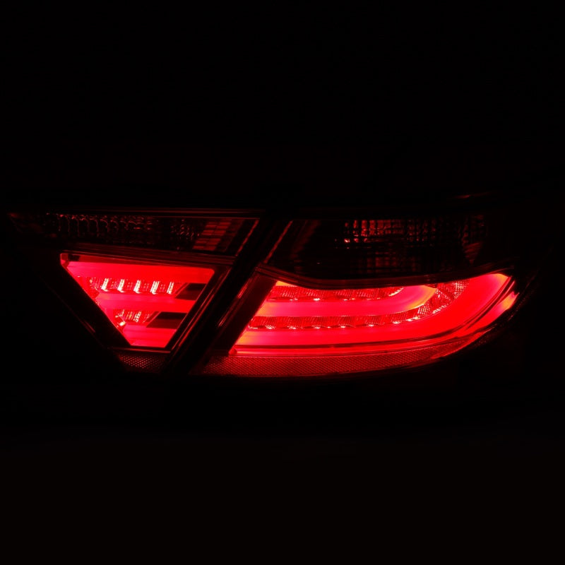 ANZO 2015-2016 Toyota Camry luces traseras LED rojo/transparente