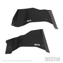 Cargar imagen en el visor de la galería, Westin 07-18 Jeep Wrangler JK Inner Fenders - Rear - Textured Black