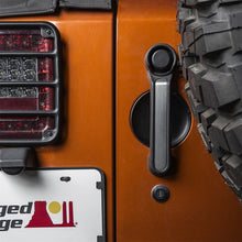 Cargar imagen en el visor de la galería, Rugged Ridge Door Handle Inserts Aluminum 07-18 Jeep Wrangler JKU 4 Door