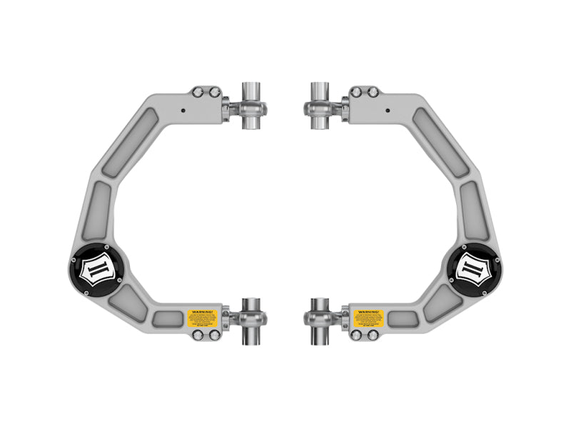 ICON 21-23 Ford F150 Billet Brazos de control superiores delanteros DJ Pro Kit