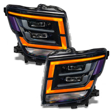 Cargar imagen en el visor de la galería, Oracle 21-22 Nissan Titan RGB+W Headlight DRL Upgrade - ColorSHIFT w/o Controller SEE WARRANTY