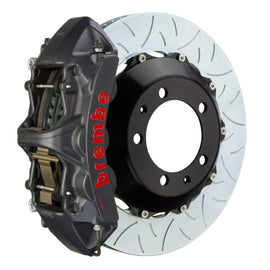 Brembo 00-03 M5/97-03 Serie 5 Delantero GTS BBK 6 Pistón Fundido 380x32 2 piezas Rotor Ranurado Tipo 3-Negro HA