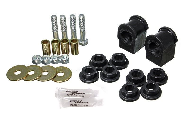 Energy Suspensión 2005-07 Ford F-250/F-350 SD 2/4WD Juego de bujes de barra estabilizadora trasera - 1-1/8 pulgadas - Negro