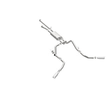 Cargar imagen en el visor de la galería, MagnaFlow Cat-Back 10-15 Toyota Tundra SC LB / CC SB 4.6L/5.7L V8 SS 2.5 Punta trasera doble dividida de 4 pulgadas