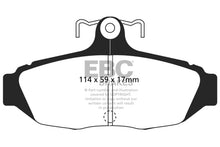 Cargar imagen en el visor de la galería, EBC 87-93 Ford Mustang 5.0 Ultimax2 Rear Brake Pads