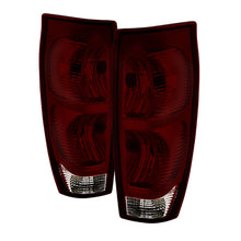 Cargar imagen en el visor de la galería, Xtune Chevy Avalanche 02-06 OE Style Tail Lights Red Smoked ALT-JH-CAVA02-OE-RSM