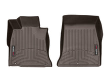 Cargar imagen en el visor de la galería, WeatherTech 2019 + Genesis G70 Front FloorLiner - Cocoa (Rear Wheel Drive)