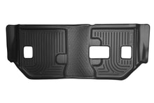 Cargar imagen en el visor de la galería, Husky Liners 11-14 GM Escalade/Suburban/Yukon WeatherBeater Revestimientos de piso para tercer asiento, color negro