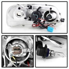 Cargar imagen en el visor de la galería, Spyder Ford F150 97-03 Projector - LED Halo Amber Reflctr LED Blk Smke PRO-YD-FF15097-1P-AM-BSM