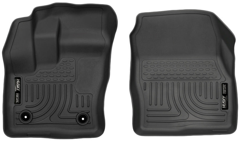 Husky Liners 2014-2015 Ford Transit Connect WeatherBeater Revestimientos de piso delanteros negros