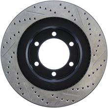Cargar imagen en el visor de la galería, StopTech Slotted &amp; Drilled Sport Brake Rotor