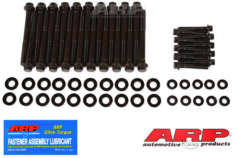 ARP Chevy LSA 8740 Kit de pernos de cabeza hexagonal - Negro