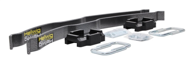 Hellwig 19-21 Ford Ranger 2/4WD Resorte auxiliar EZ 990 de hoja única - Capacidad de carga de nivel de hasta 2000 lb