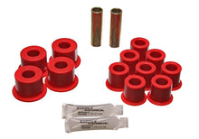 Cargar imagen en el visor de la galería, Energy Suspension Amigo Rear Spring Bushings - Red