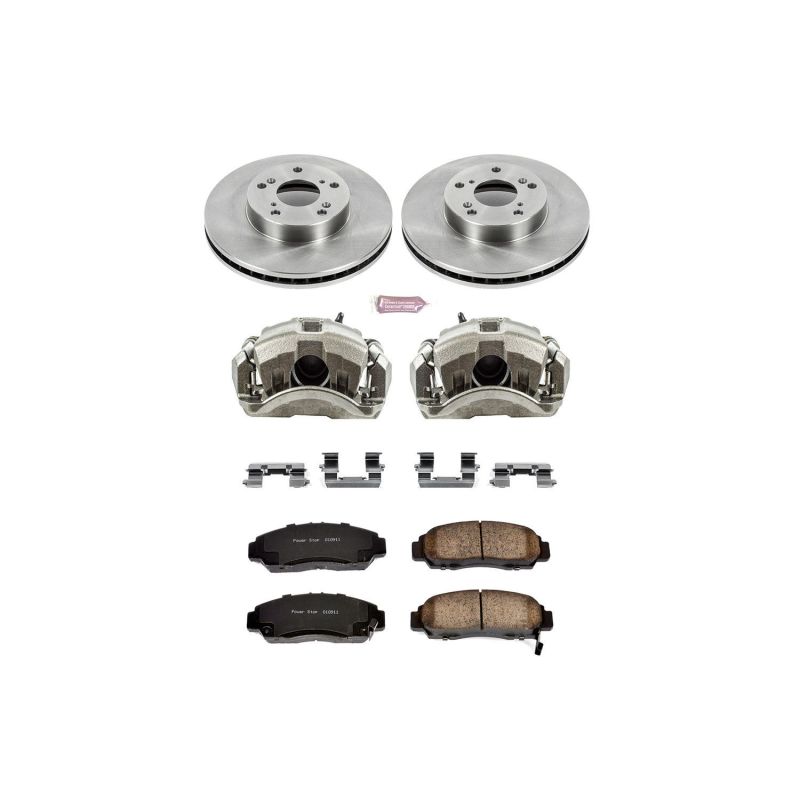 Power Stop 03-07 Honda Accord Front Autospecialty Brake Kit w/Calipers
