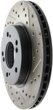 Load image into Gallery viewer, StopTech 97-01 Acura Integra Type R / 97-01 Honda CR-V Slotted &amp; Drilled Left Front Rotor