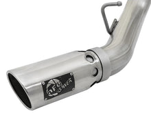 Load image into Gallery viewer, aFe ATLAS 4in DPF-Back Alum Steel Exhaust System w/Dual Exit Polished Tip 2017 GM Duramax 6.6L (td)