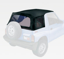Cargar imagen en el visor de la galería, Rugged Ridge XHD S-Top Black Denim Clear Windows 95-98 Sidekicks