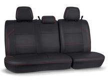 Load image into Gallery viewer, PRP 2016+ Toyota Tacoma Rear Bench Cover Double Cab - Black with Red Stitching