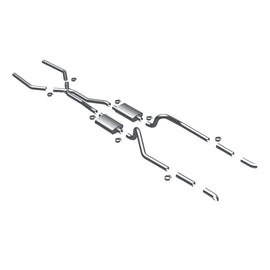 MagnaFlow SYS C/B 67-70 Mustang 2.50 pulgadas con Tru-X